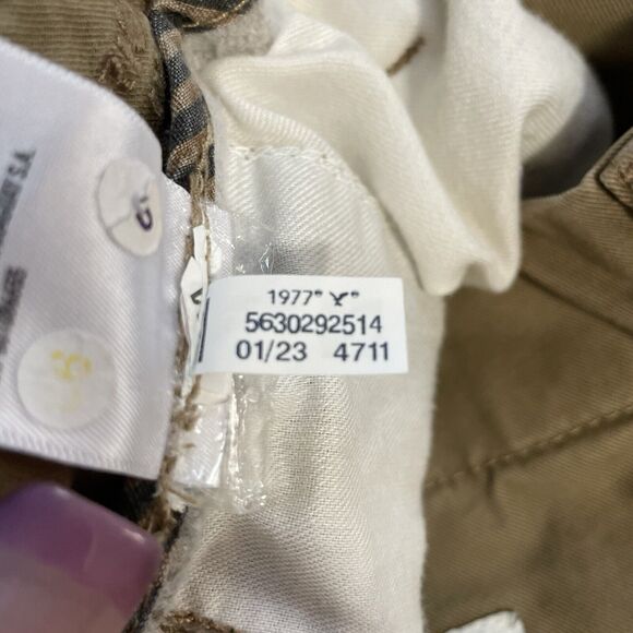 American Eagle ORIGINAL STRAIGHT LIVED IN KHAKI Pants Men’s 30x36 Tan FLEX - Picture 11 of 12